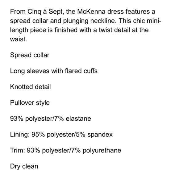 Cinq a Sept McKenna Knot Front Shirt Dress Fuschia - Picture 8 of 8